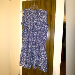 Blue flower dress